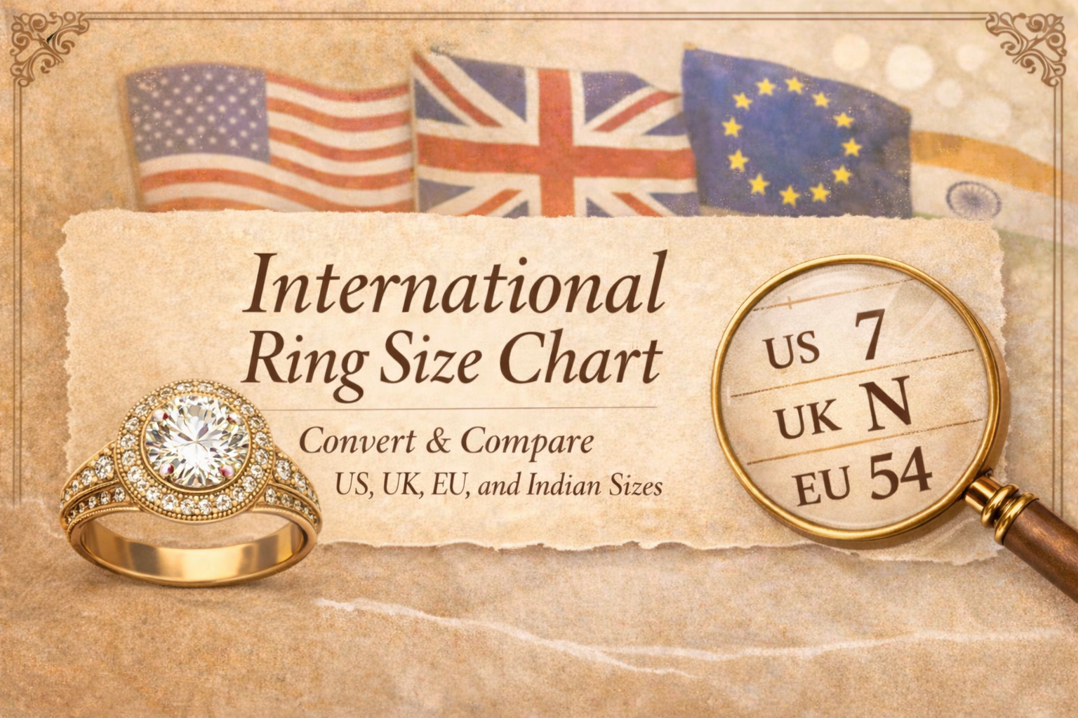 International Ring Size Chart