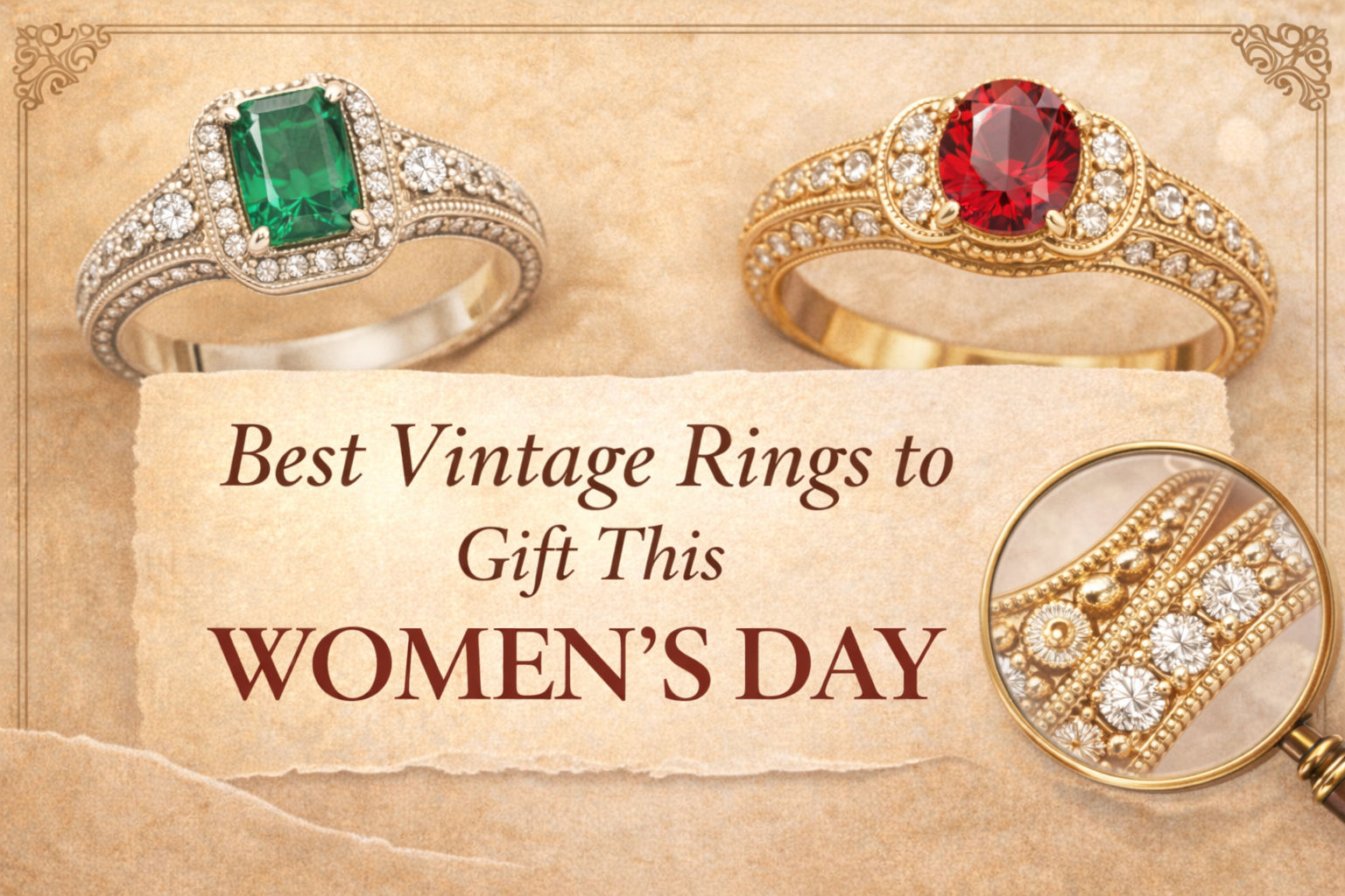 Best Vintage Rings to Gift This Women’s Day
