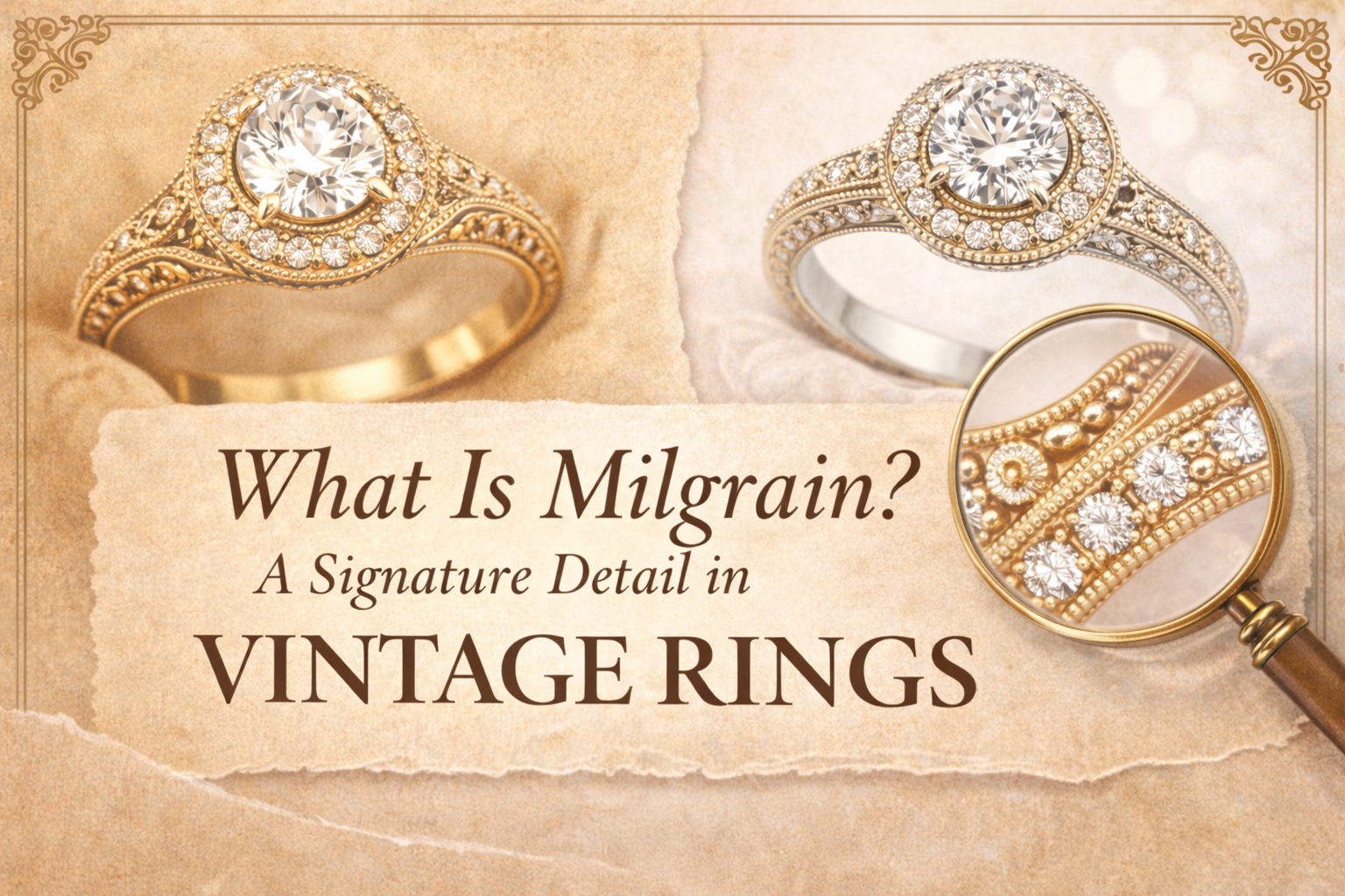 What Is Milgrain? A Signature Detail in Vintage Rings