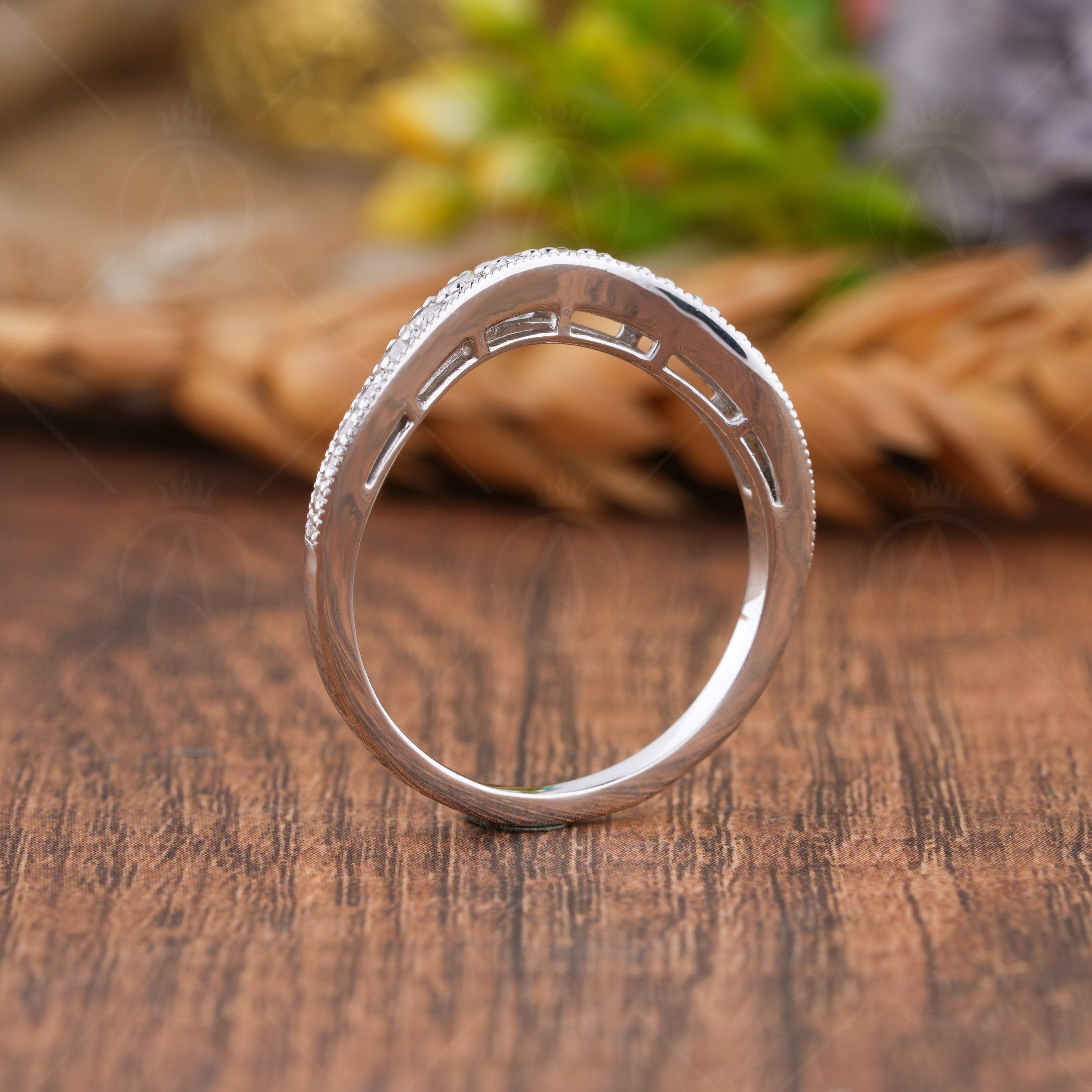 U Shape Stackable Contour Matching Band For Women