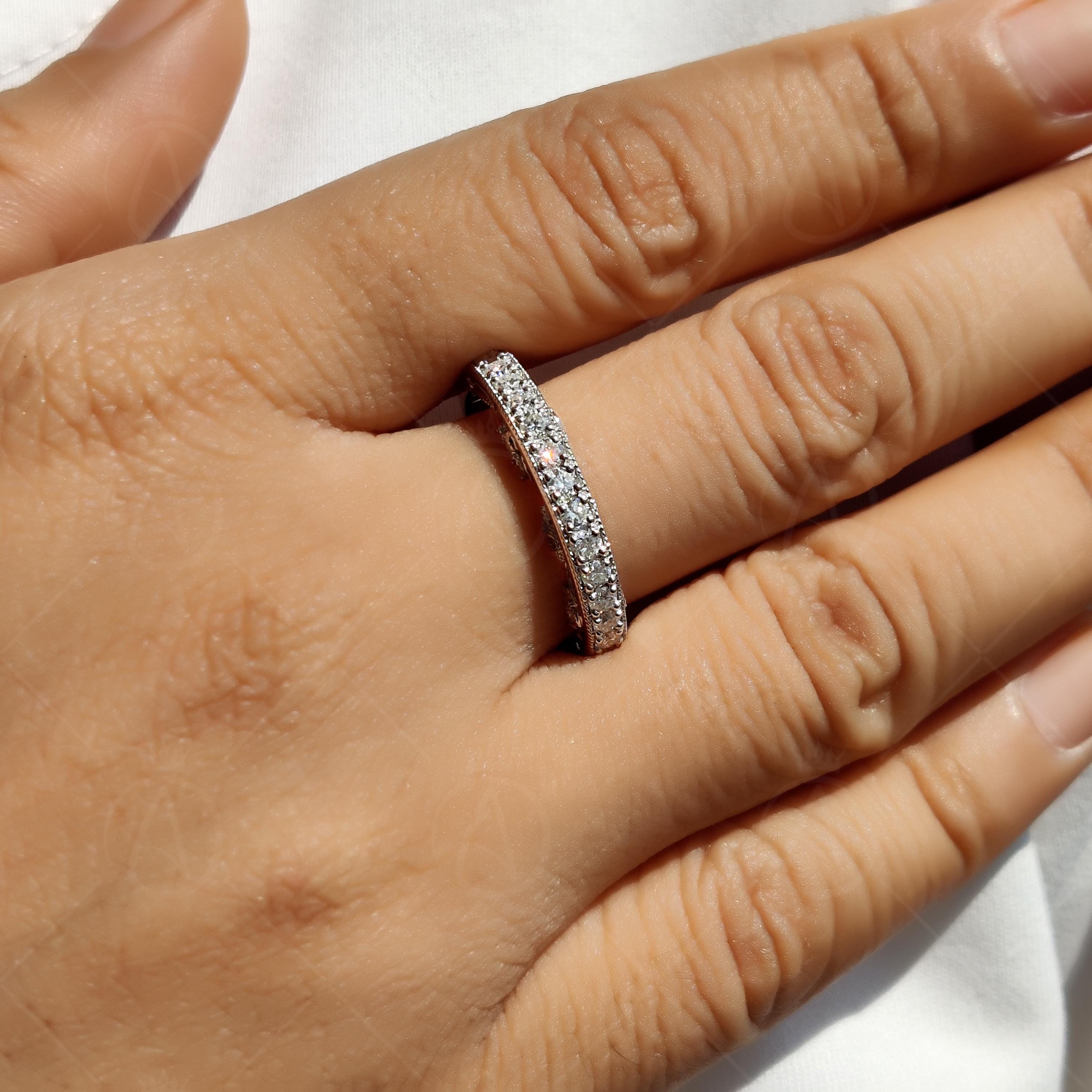 Antique Art Deco Stackable Wedding Bands